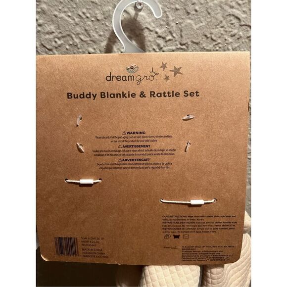 Dream Gro Lion Buddy Blankie & Rattle Set NEW Baby Set - Picture 7 of 7